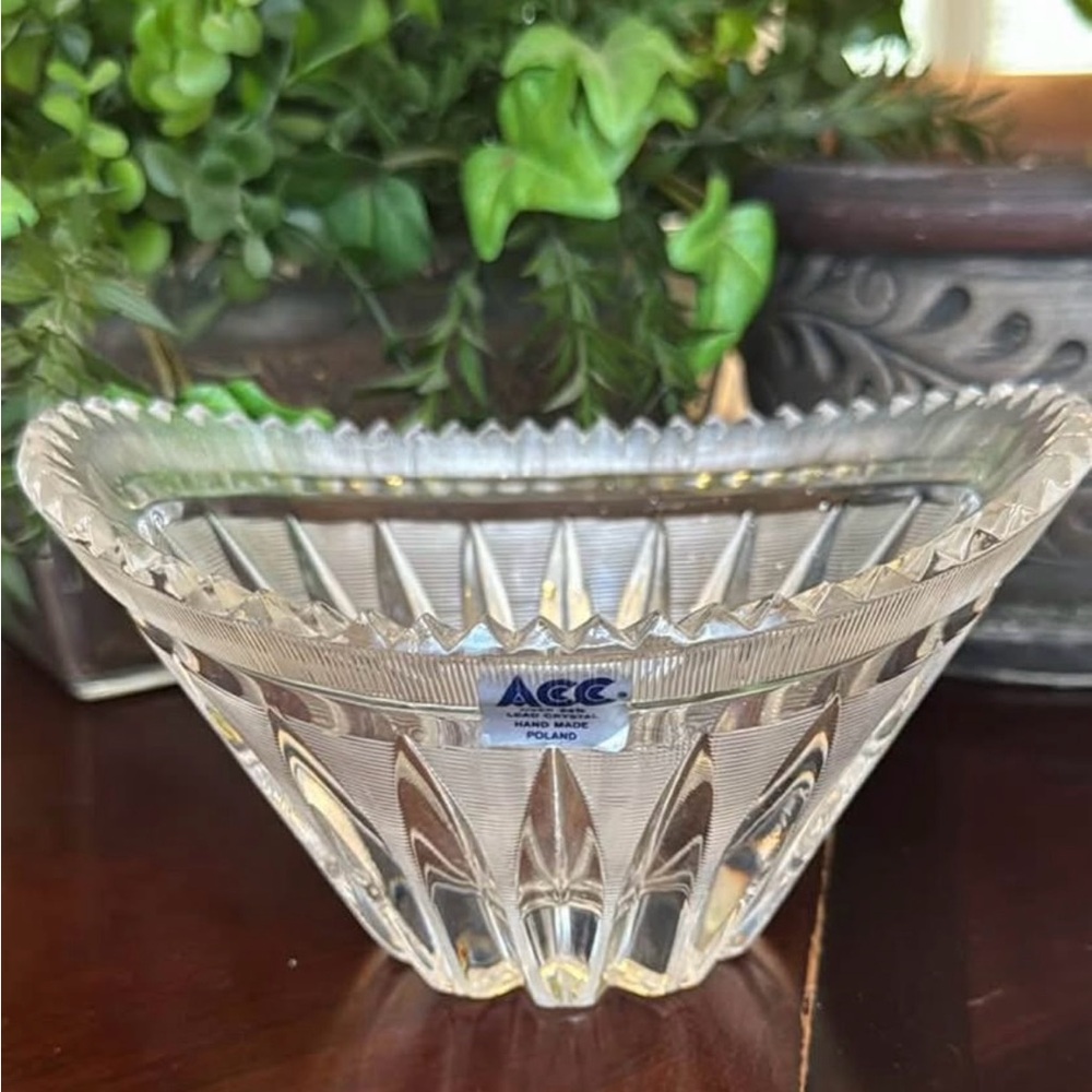 ACC Vintage 24% Lead
Crystal Candy
Dish Bowl Hand Cut Lead Crystal Bowl